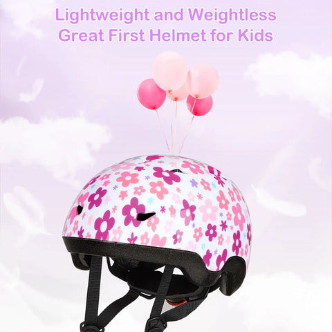 Toddler Bike Helmet For Kids That Keeps Heads Safe With A Strong PC Shell And Thick EPS Foam CPSC 1203 And ASTM F1447 Certified Kid Friendly Fit For 