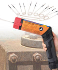 Professional Grade Mini Magnetic Induction Heater 1100 Watt 8 Coil Handheld Heating Rod, showing coils and a user holding tool.