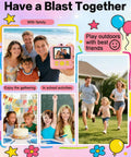Kids Camera Instant Print Paper Refill, BPA Free and Non Toxic, 20 Rolls of Safe Odor Free Photo Paper for Easy Kid Friendly Snapshots and Quick Print Fun with Every Click; family photos and kids activities