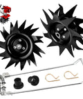 Tines And Kick Stand Kit For Mantis Echo Tillers Replacement 1622 Tines And 4333 Stand Deep Till Tool Delivers Up To 10 Inch Depth