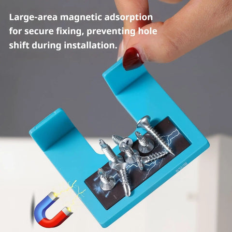 Magnetic Hinge Jig For Door Installations No Drilling Needed Quick And Accurate Hinge Cutting Guide For Jambs Carpenter Latch Installations And Drawer Woodworking Exterior Tool