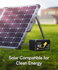 12V 12Ah LiFePO4 Battery With Built In BMS IP67 Waterproof And Over 5000 Deep Cycles Power Wheels Ready For Solar