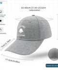 Cool Lightweight Baseball Cap For Men With A Modern Design That Looks Dope And Makes A Statement Adjustable Fit Breathable Everyday Hat