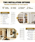 Hidden Door Pivot Hinge Heavy Duty Murphy Door Hardware With 580 Lbs Capacity Built To Handle Solid Wood Doors Sag Free For Secret Rooms And Fully Loaded Bookcases Invisible Design, 360° rotation installation options