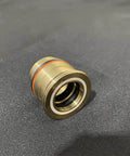 Side view of brass waterjet hydr cartridge AT01204 with orange O-ring
