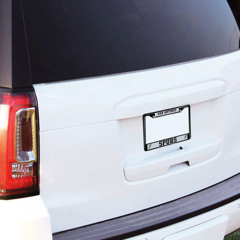 Car with It's A Philly Thing Black Chrome Car Frame With Decal Insert 12x6 for NFL Philadelphia Eagles Fans displayed on rear