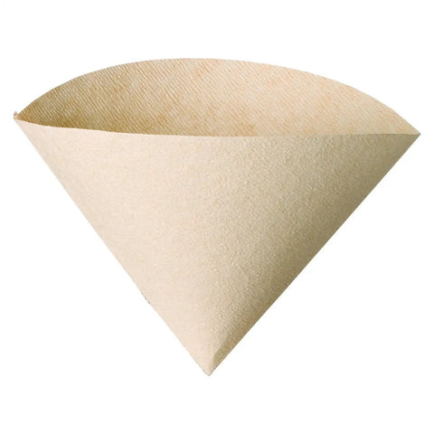 V60 Size 02 Paper Coffee Filters Natural Unbleached 40 Count For Pour Over Drippers Cone Style Fits 1 To 4 Cups Ideal For Clean Smooth Brew And Mess Free Pour Overs