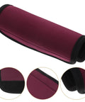 Purple Two Pack Neoprene Dumbbell Handle Covers For Pull Up Bars And Barbells Secure Grip Bar Pad Cushions For Weightlifting Gym Accessories