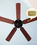 Easy Peasy Ceiling Fan Blade Balancing Kit Three Pack With Plastic Clips And Nine Metal Self Adhesive Weights Fix Unbalanced Fans Fast Includes 3 Clips And 9 Three Gram Weights Simple DIY Fan Repair Kit shown with fan and weight close-up.