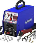 Pilot Arc Plasma Cutter 55A Non Touch Cut With Dual Voltage 110V And 220V, DC Inverter IGBT Power, Digital Display