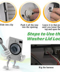 2026 Upgraded Washer Lid Lock Switch 3 Wire Replacement Drop In Replacement compatible washer lid lock installation steps and wiring harness