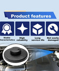 Brake Master Cylinder Fluid Reservoir Cap For Toyota Highlander 4Runner Sienna Avalon Camry RAV4 Corolla Replacement OE 47230-06010 47230-12040 Direct Fit Durable Easy Install Cap displayed with product features icons.
