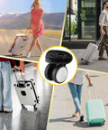 Heavy Duty Luggage Wheels Replacement Set Built Hella Tough For A Sweet Smooth Roll And Swift Suitcase Fixes That Handle Any Travel Hustle Without Breaking A Sweat