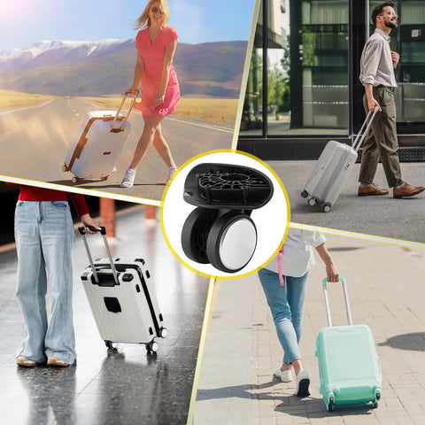 Heavy Duty Luggage Wheels Replacement Set Built Hella Tough For A Sweet Smooth Roll And Swift Suitcase Fixes That Handle Any Travel Hustle Without Breaking A Sweat