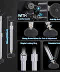 Portable Universal Motorcycle Wheel Lift Stand for Easy Tire and Chain Maintenance with adjustable height and anti-slip base