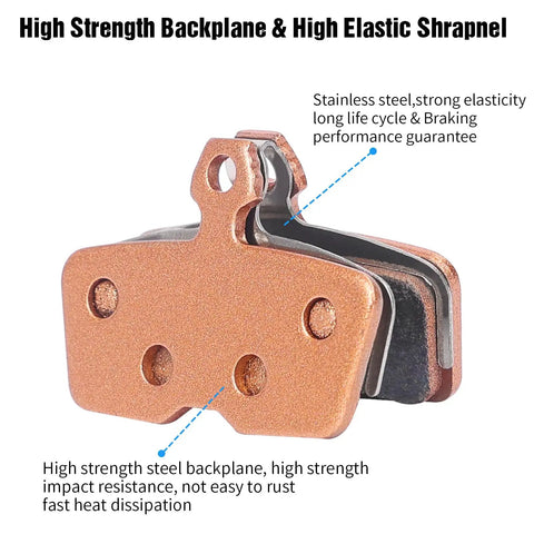 Four Piston Sintered Metal Mountain Bike Brake Pads Built Beefy For Code R RSC Guide G2 RE And DB8 DB6 DB4 Series