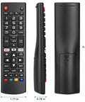 Universal Smart TV Remote Replacement For All LG OLED 3D ThinQ TVs With Battery Easy Setup No Fuss Plug And Play Control For AKB75095307