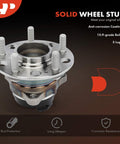 Beefed Up Two Rear Wheel Bearing And Hub Assemblies With ABS And Five Lug For Hyundai Elantra N 2022 2023 Kona N 2022 2023