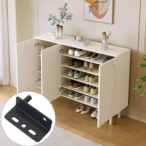 Heavy Duty Concealed Pivot Hinge Set Of 6 With Bushing For Wood Doors, Furniture, Cabinets, Black shaft hinge detail