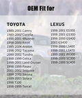 Gas Cap Fuel Cap Replacement For Toyota And Lexus Fits 1989 2002 Camry Corolla 4Runner RAV4 Sienna Tacoma Tundra Sequoia Avalon 77310-48020 Easy Install Direct Fit Check Part Number Before Order For Accurate Fit compatibility list background