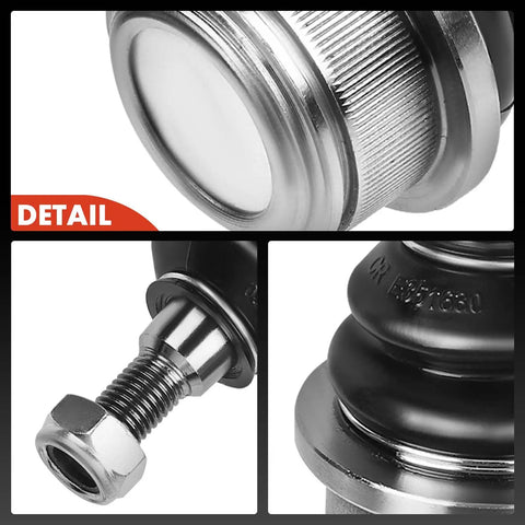 Plug And Play Front Lower Ball Joint For Dodge Journey Avenger And Chrysler 200 Sebring Replacement Suspension Part For Front Lower Left And Right Durable Easy Install Replaces Worn Joints close-up metal ball joint detail