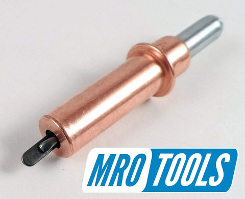 Close-up of a copper 1/8 inch cleco from All In One Cleco Fasteners Kit With Pliers Handy And Budget Friendly