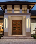Outdoor Wall Light 20W LED Sconce, Extra Long 35.4 Inch Exterior Fixture For Front Porch And Patio, IP65 Waterproof by entrance
