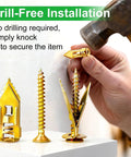 Drywall Anchors And Screws Kit 165Pcs With Heavy Duty Toggle Bolts 8 Sizes Metal And Plastic Anchors for installation