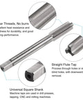 Pro Grade Tap And Drill Bit Set For DIYers And Pros, 5/16-36 UNS Thread Tap And 9 32 Inch Black Oxide Twist Drill Bit, Straight Flute Tapping Kit For Repair, Heavy Duty High Speed Steel