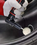 One Quarter Inch Angle Die Grinder With Pistol Grip Air Powered 20000 RPM AP17315 used on car wheel rim