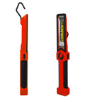 Beefy 500 Lumen Rechargeable Work Light With Stepless Dimming And Dimmable Brightness, USB C Charging shown hanging and standing.