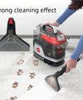 Hoover CleanSlate portable carpet cleaner with replacement tough-stain brush attachments (1+2) and floor tool