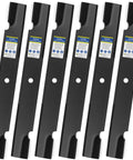 Six Pack 61 Inch Lawn Mower Blades Replacement For Scag Ferris Bad Boy Decks Replaces 48111 481708 5101755 5022808 ASM