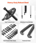 Beefy 21 In 1 Bearing Puller Set With Heavy Duty 3 Jaw Hooks For Internal And External Bearings And Bearings Without Inner Shaft features components like heat-treated screws and galvanized extension rods