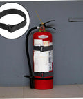 20 Pack Black Stretch Fabric Fire Extinguisher Mounting Straps For Hose And Vehicle Use Easy Install Durable Fixing Straps