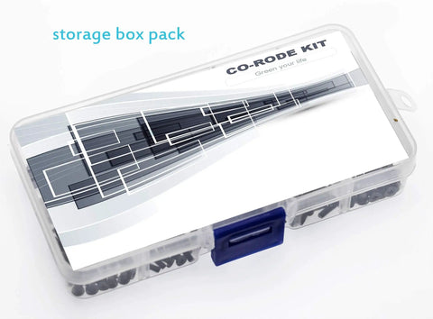 Premium 500 Piece Laptop Screw Kit For Notebook Repair With M2 M2.5 And M3 Sizes Includes M2 Ssd Hardware in storage box.