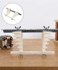 6 Layer Coil Winding Mold For Single Phase Motors And Home Appliances, Heavy Duty Rewinding Tool With Insulation Protection And Rounded Edges, Pro Grade Durable Steel Construction on workbench