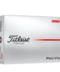 Pro V1X High Numbers Golf Balls box featuring dual core tech for max distance and higher flight with speed amplifying core