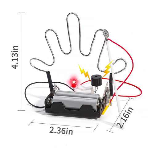 8 Set Electric Circuit STEM Kits For Kids Aged 8 To 12 Easy Setup No Tools Needed Each Kit Comes With Its Own Manual Supports Up To 8 Players Batteries Not Included Super Fun Hands On Electronics Projects, 4.13 x 2.36 x 2.16 in