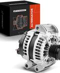 Alternator For Chrysler 300 Dodge Challenger Charger Durango And Jeep Grand Cherokee V8 5.7L 12V 180A Clockwise 6 Groove Pulley Replacement 4210007020 front view