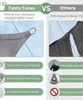 Comparison of Rectangle Sun Shade Sail 8 By 10 Feet For Outdoor Patio Yard Deck Garden And Lawn, 95 Percent UV Block, Gray
