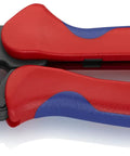 Three-Position Contact Crimping Pliers For Non-Insulated Open Plug Type Connectors 4.8 And 6.3 Mm, 0.5-6 Mm2 AWG 20-10 Capacity