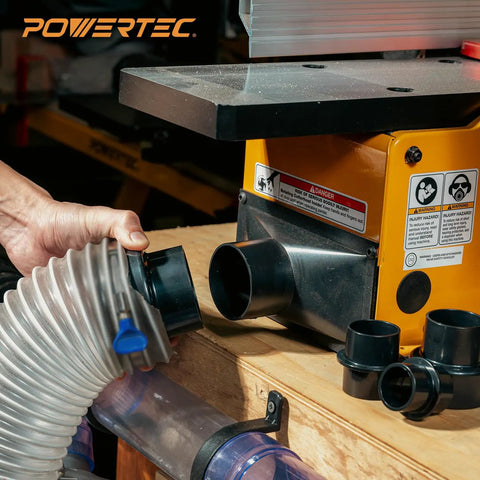 4 In 1 Modular Step Dust Collector Hose Adapters Kit For Shop Vac Versatile Fittings To Hook Up Different Sized Hoses