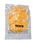 Orange 24 Piece Elastic Smoke Detector Covers in sealed plastic packaging, thickened plastic and elastic shown. Easy Fit No Fuss Dust Resistant.