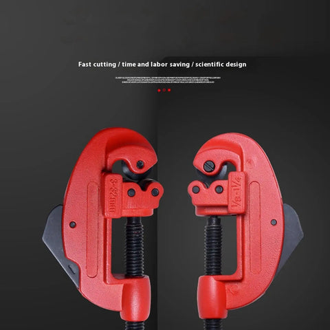 Beefy Duty Pipe Cutter For Copper Brass And Aluminum Tubes 3 To 32 mm Pro Grade Tube Cutting Tool with ergonomic grip