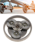Heavy Duty Steel Planetary Gear For E Bike Motors With 8mm Bore 608 Bearing 36 Tooth Gear Set Including 18 Tooth Sun Gear And 90 Tooth Internal Ring Gear 47.5 Steel Ring For Durable Smooth Power Transfer