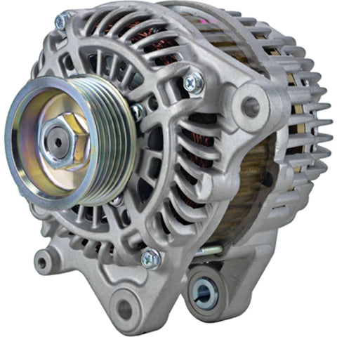 Beefy 12V 95A Clockwise Alternator Replacement For Chrysler Sebring 1995-1996, Honda Civic 2012-2015, HR-V 2016-2018, Acura ILX 2013-2015 With Internal Regulator And Solid Pulley close-up