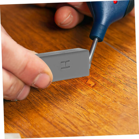 Laminate Floor Repair Kit With Color Wax Blocks For Scratch Repair And Hole Filling On Countertops, Tiles, And Furniture DIY Friendly