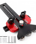 Thin Rip Table Saw Jig Guide With 3 Pulleys, Rock Solid Aluminum Alloy Build, High-Precision U Slot Cutter Jig For Woodworking, Quick Setup, Stable Material Fixation, Reduces Waste And Boosts Accuracy