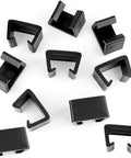 Outdoor Patio Sofa Clips Set 10 Pcs Sectional Connector Fasteners For Wicker Rattan Lounge Furniture Easy No Tool Install Secure Clamps